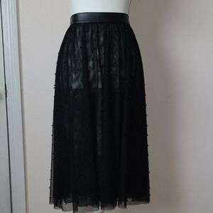 Victoria Secret Sheer Beaded Skirt